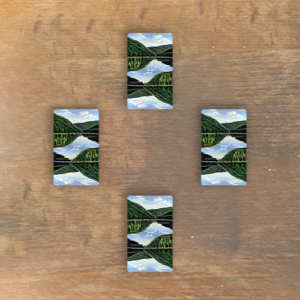 four-card layout